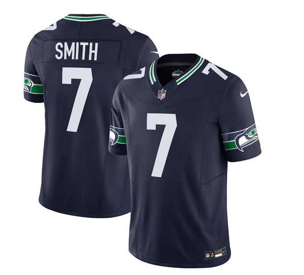 Men & Women & Youth Seattle Seahawks #7 Geno Smith 2023 F.U.S.E. Navy Limited JerseyMen's Seattle Seahawks #7 Geno Smith 2023 F.U.S.E. Navy Limited Football Stitched Jersey
